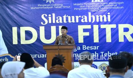 Di Halalbihalal Muhammadiyah, Wamen Fajar: Trust Publik Meninggi, Jangan Henti Tingkatkan Kualitas